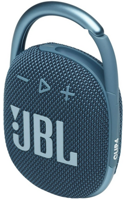 Портативна акустика JBL Clip 4 Eco Синій (JBLCLIP4ECOBLU)