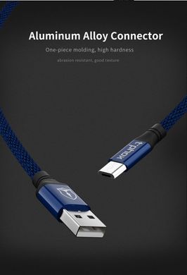 кабель T-Phox Speed T-M810 Micro USB - 1.2m (Синій)