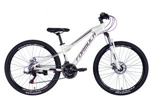 Велосипед алюміній 26 Formula BLACKWOOD DD рама-13" білий 2024