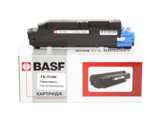 Картридж для Kyocera Mita Ecosys P6130cdn BASF TK-5140 Cyan BASF-KT-TK5140C