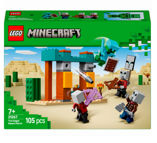 Конструктор LEGO Minecraft Пустынный патруль разбойника