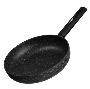 Сковорода глубокая с крышкой Ardesto Black Mars Alcor, 26см