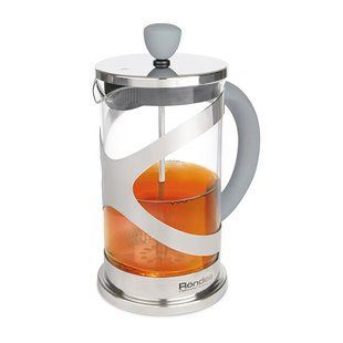 Френч-пресс Rondell RDS-839 Crystal Grey Френч-пресс 0.8 л (RDS-839)