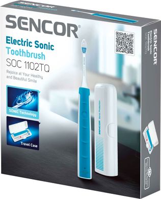 Зубна електрощітка Sencor SOC 1102 TQ