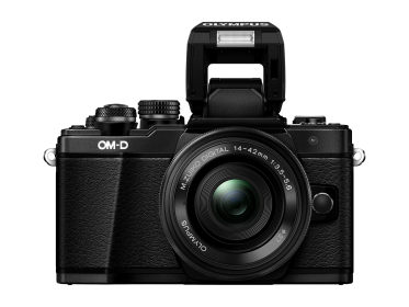 Цифрова камера Olympus E-M10 mark II Pancake Zoom 14-42 Kit чорний/чорний