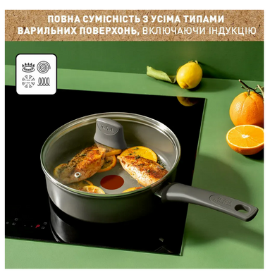 Сотейник Tefal Renewal с крышкой 24 см C4263243