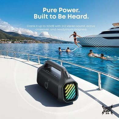 Портативная акустика Anker SoundСore Boom 2 Pro Black