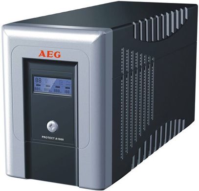 VAD/ИБП AEG UPS ProtectA 1000VA/600WLCD(tel,fax,modem,network) Источник бесперебойного питания