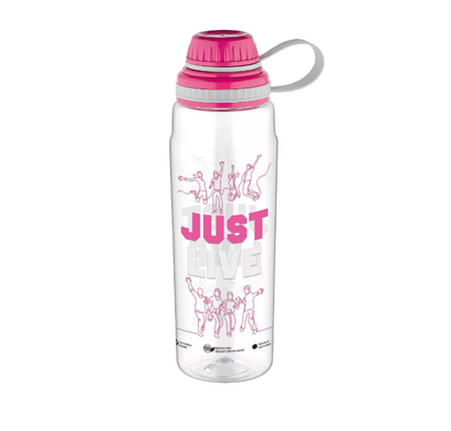 Бутылочка для воды Ege 800мл Gusto, розовая