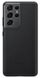 Чехол Samsung S21 Ultra Leather Cover (EF-VG998LBEGRU) Black фото 1