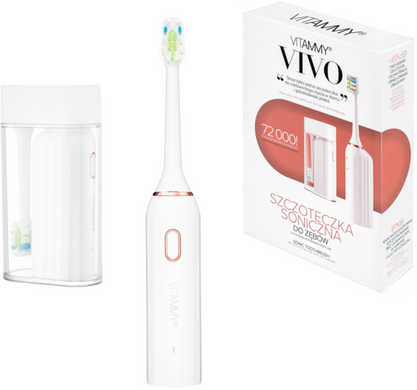 Електрична зубна щітка Vitammy VIVO White
