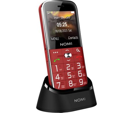 Мобильний телефон Nomi i220 Red (Червоний)