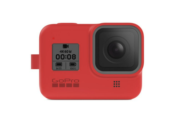 Чехол + ремешок Sleeve & Lanyard для GoPro HERO8 (AJSST-008) Red