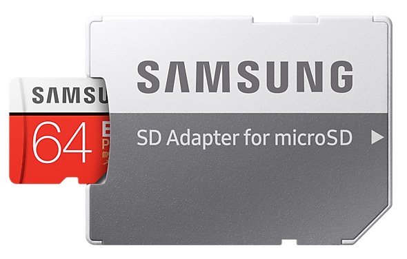 Карта памяти Samsung microSDXC 64GB EVO Plus UHS-I U1 (MB-MC64HA/RU) + SD адаптер