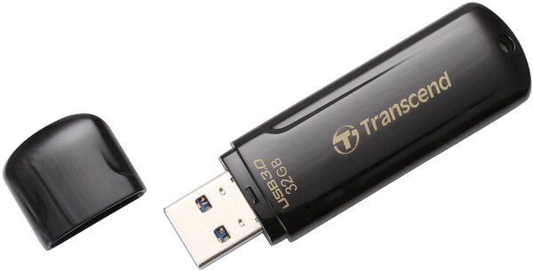 Флеш-драйв Transcend JetFlash 700 32 GB USB 3.0 Чорний