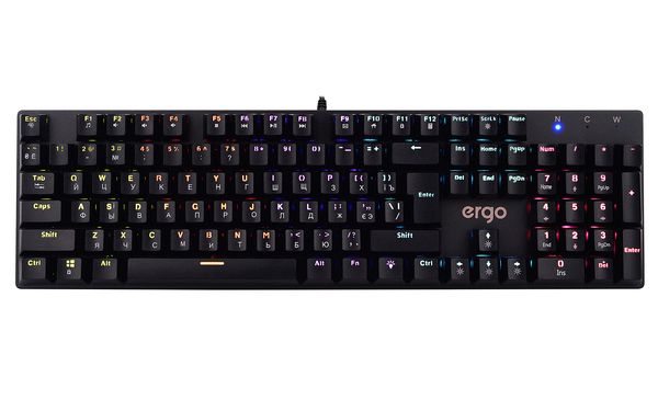 Клавиатура Ergo KB-960, Blue Switch, Сира