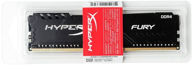 ОЗП Kingston HyperX DDR4-2666 16384MB PC4-21300 Fury Black (HX426C16FB3/16)