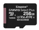 Карта памяти Kingston microSDXC 256GB C10 UHS-I Canvas Select Plus (SDCS2/256GBSP) фото 1