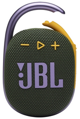 Портативна акустика JBL Clip 4 Eco Зелений (JBLCLIP4ECOGRN)