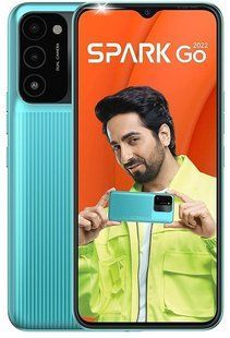 Смартфон Tecno Spark Go 2022 (KG5m) 2/32Gb NFC (turquoise cyan)