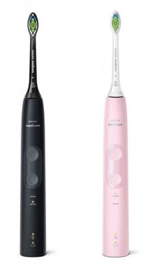 Набір електричних зубних щіток Philips HX6830/35 Sonicare ProtectiveClean 4500 Black+Pink