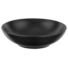 Тарелка суповая Ardesto Molize, 20 см, Black