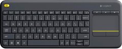 Клавіатура LogITech K400 Plus WL Black