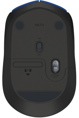 Миша LogITech Wireless Mouse M171 синій