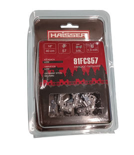 Ланцюг Haisser 91FCS57 57 лан 1,3 мм (0,50'') крок 3/8'' Блістер