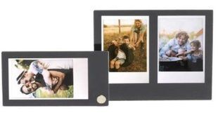Декоративная пластмассовая фоторамка на три фотографии INSTAX 3 PHOTO MINI COLLAGE FRAME BLACK черный