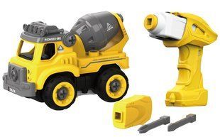 Конструктор Бетономешалка с электродвигателем Diy Spatial Creativity LM8015-DZ-1