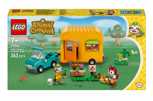 Конструктор LEGO Animal Crossing Садовый магазин и караван, принадлежащие Leif