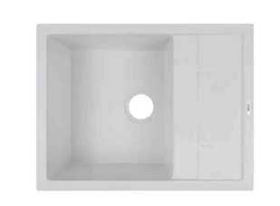 Мойка кухонная Ventolux SILVIA (WHITE QUARTZ) 650x500x200