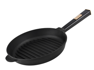 Чавунна сковорода гриль Brizoll O2850G-P1 Optima-Black 280 х 50 мм