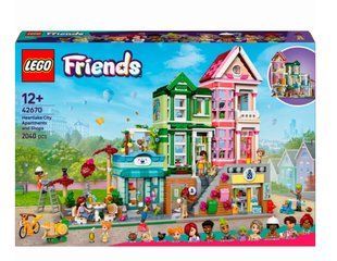 Конструктор LEGO Friends Хартлейк-Сити. Квартиры и магазины