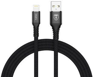 Кабель T-Phox Jagger T-L814 Lightning - 1m Black