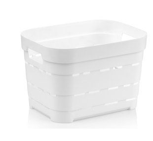 Корзина IDEA HOME 00612 Pyramid White 5л