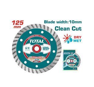 TOTAL TAC2131253 Алмазный диск Turbo, универс, 125х22.2мм.
