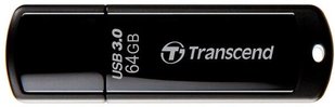 Флеш-драйв Transcend JetFlash 700 64 GB USB 3.0 Чорний