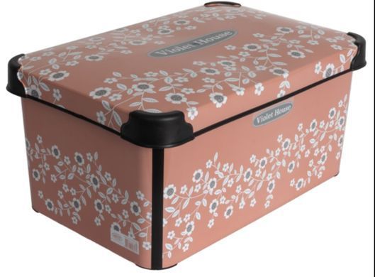 Контейнер Violet House 0647 DECOR POWDER FLOWERS 10 л