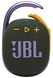 Портативна акустика JBL Clip 4 Eco Зелений (JBLCLIP4ECOGRN) фото 1