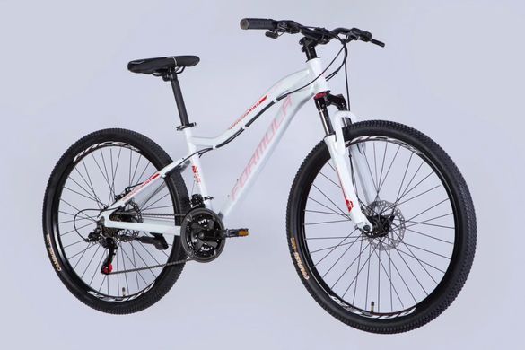 Велосипед AL 26" Formula ALPINA DD FR рама-15" белый с розовым 2026