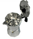 Кофеварка гейзерная 150 мл MAGIO MG-1001 Metal фото 2