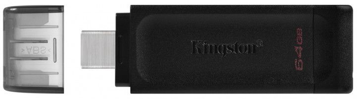 Флеш-драйв Kingston DT70 64GB, Type-C, USB 3.2