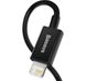Кабель Baseus USB to Lightning 2.4A 2m (CALYS-C01) чорний фото 4