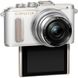 Цифрова камера Olympus E-PL8 14-42 mm Pancake Zoom Kit білий/сріблястий фото 5