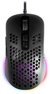 Миша Defender Shepard GM-620L RGB, 7клавіш, 12800dpi (52620)