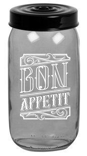 Банка Herevin Transparent Grey 1 л (172541-146)