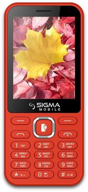 Мобільний телефон Sigma mobile X-Style 31 Power TYPE-C red