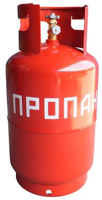 Балон газовий побутовий 12 л. пропан, бутан та їх суміші (Novogas, Білорусь)